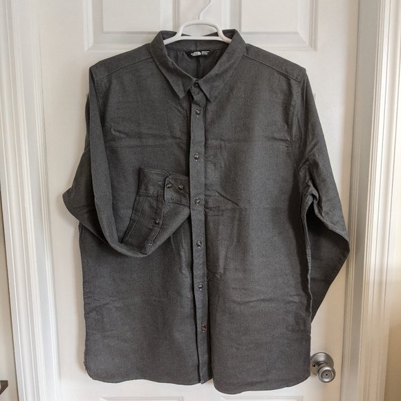The North Face Other - TNF North Face Thick and Warm Button down Shirt Jacket Grey Men's 2XL XXL